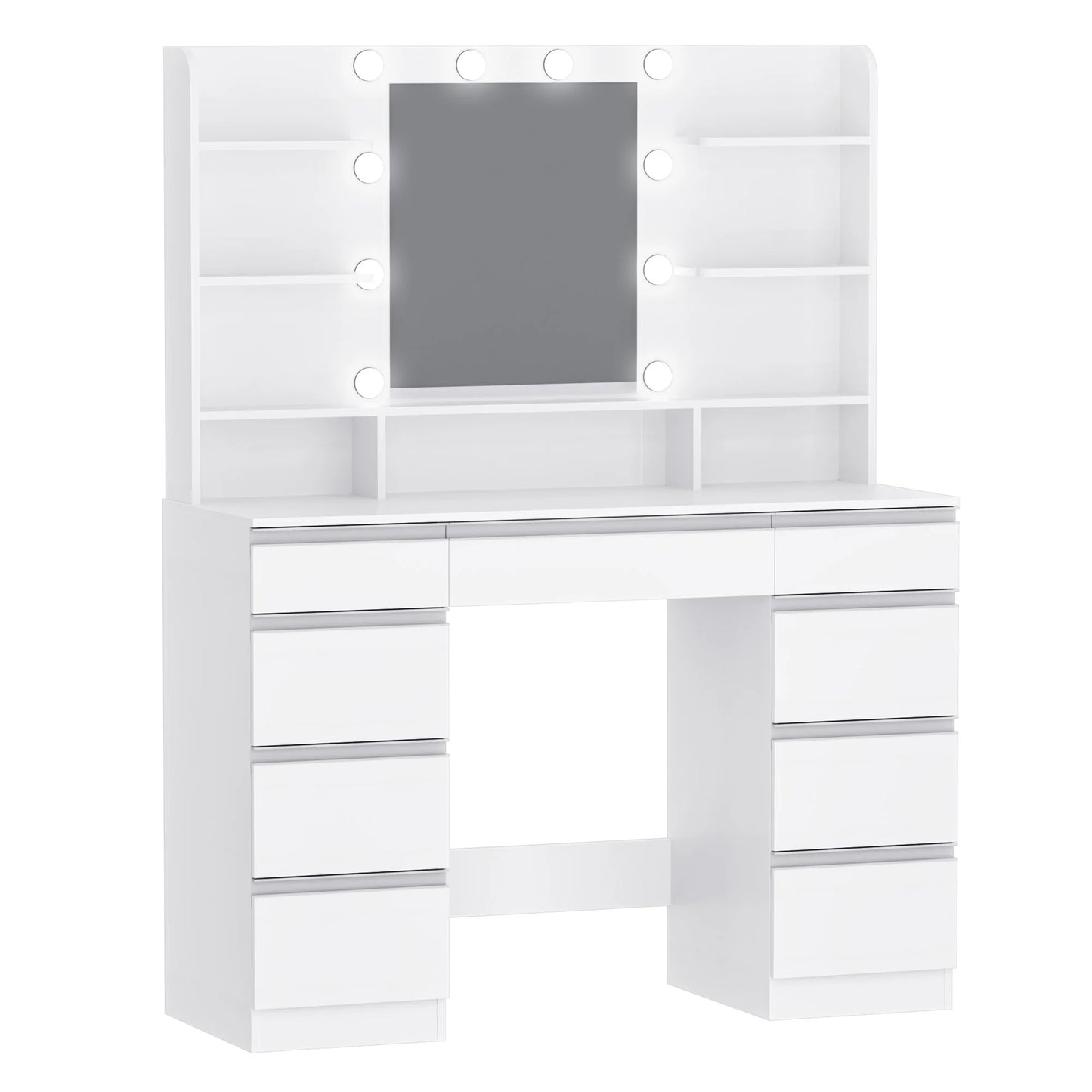 Coiffeuse LED – Miroir HD & Tiroirs